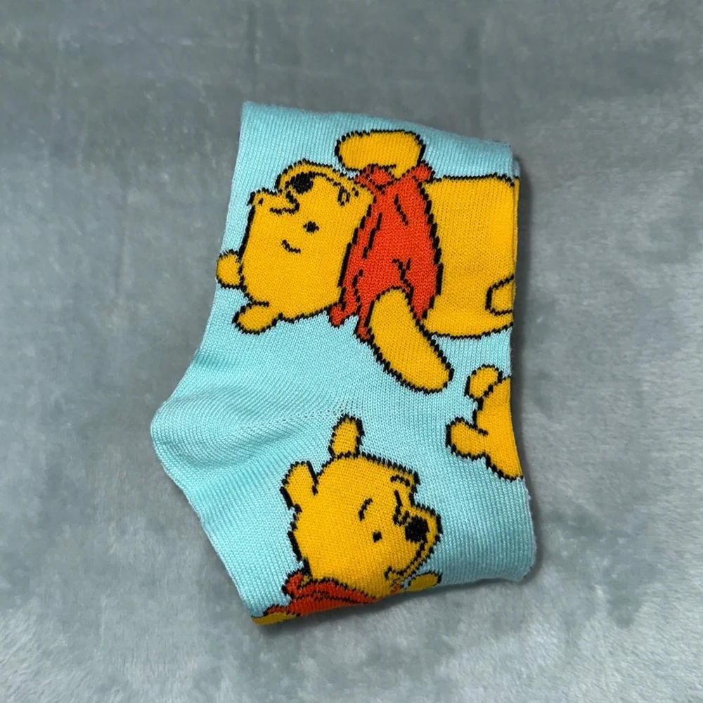 Disney Light Blue Winnie the Pooh Socks